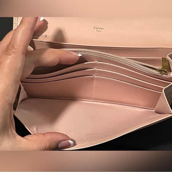 Cartier Love Collection Wallet in Blue Pink - Picture 6 of 15